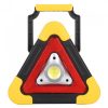 COB LED szolár multifunkciós lámpa elakadásjelző háromszög HB-6608-9 
