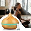 BIG1 Fahatású aromaterápiás párologtató / ultrahangos párásító 400ML 