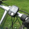 LCD kijelzős kerékpár sebességmérő és kilométer óra - víz,- por,- és ütésálló 