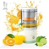 USB elektromos citrus- és gyümölcsfacsaró - nagy kapacitású gyümölcslé készítő - 0,6 L 