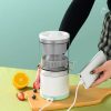 USB elektromos citrus- és gyümölcsfacsaró - nagy kapacitású gyümölcslé készítő - 0,6 L 