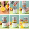 USB elektromos citrus- és gyümölcsfacsaró - nagy kapacitású gyümölcslé készítő - 0,6 L 