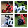 Driftelő távirányítós robot kutya - kerekeken guruló robot házikedvenc 360°-os forgással 