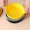 Air fryerbe helyezhető szilikon sütőkosár - 16 cm-es, könnyen tisztítható, többször használható szilikon betét - 1 db 