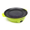 Yonsa tapadásmentes, könnyen tisztítható és hordozható elektromos serpenyő - 450 W, 22 cm 