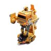 Robottá alakuló betonkeverő – akkus, távirányítós, zenélő és villogó munkagép transformers - 40 cm 