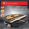 Zurrichberg 1500W 31cm Crépe Palacsintasütő kiegészítőkkel (ZBP/7635) 