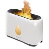 Flame aroma diffúzor valósághű láng effekttel és csepp alakú bekapcsoló gombbal - 240 ml , USB 
