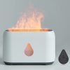 Flame aroma diffúzor valósághű láng effekttel és csepp alakú bekapcsoló gombbal - 240 ml , USB 