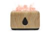 Flame aroma diffúzor valósághű láng effekttel és csepp alakú bekapcsoló gombbal - 240 ml , USB 